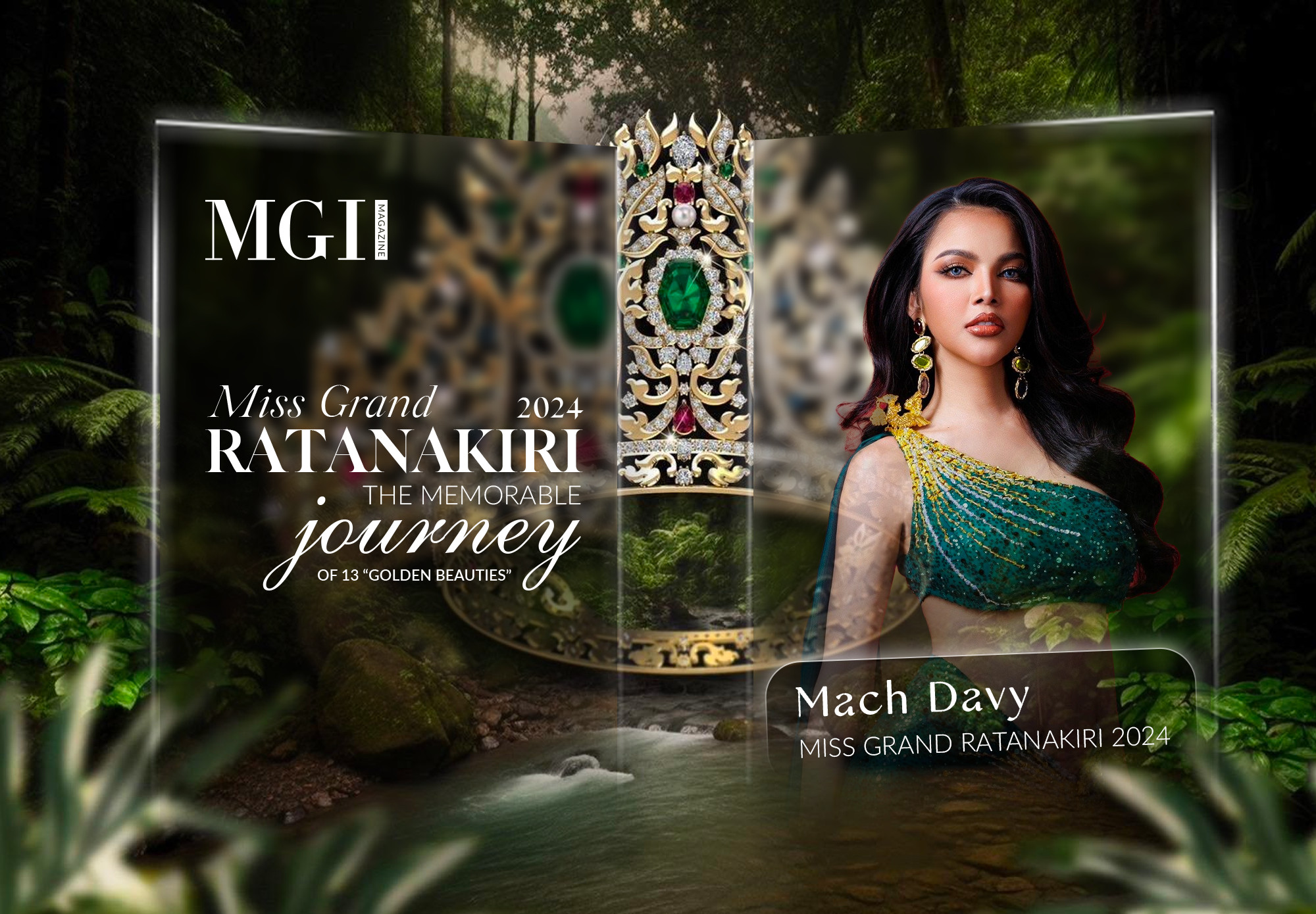 Miss Grand Ratanakiri 2024 - the memorable journey of 13 “golden beauties”